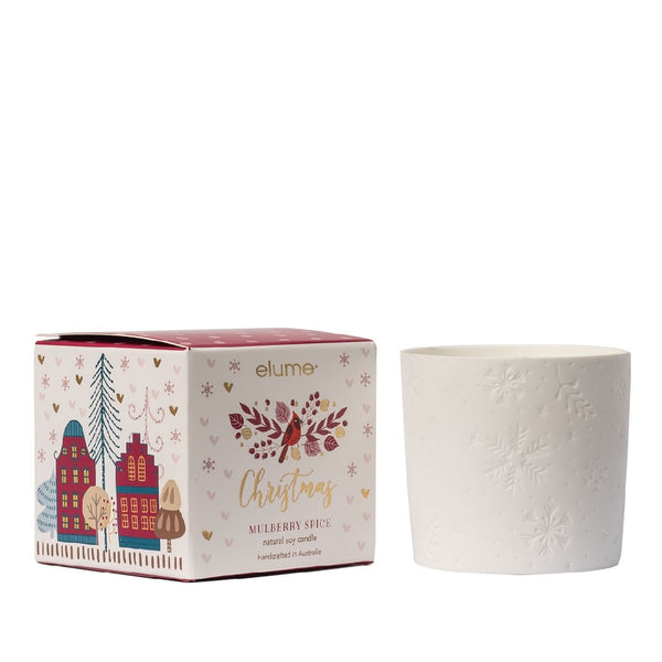 ELUME XMAS ELEGANT SOY CANDLE Candle Scents Echuca