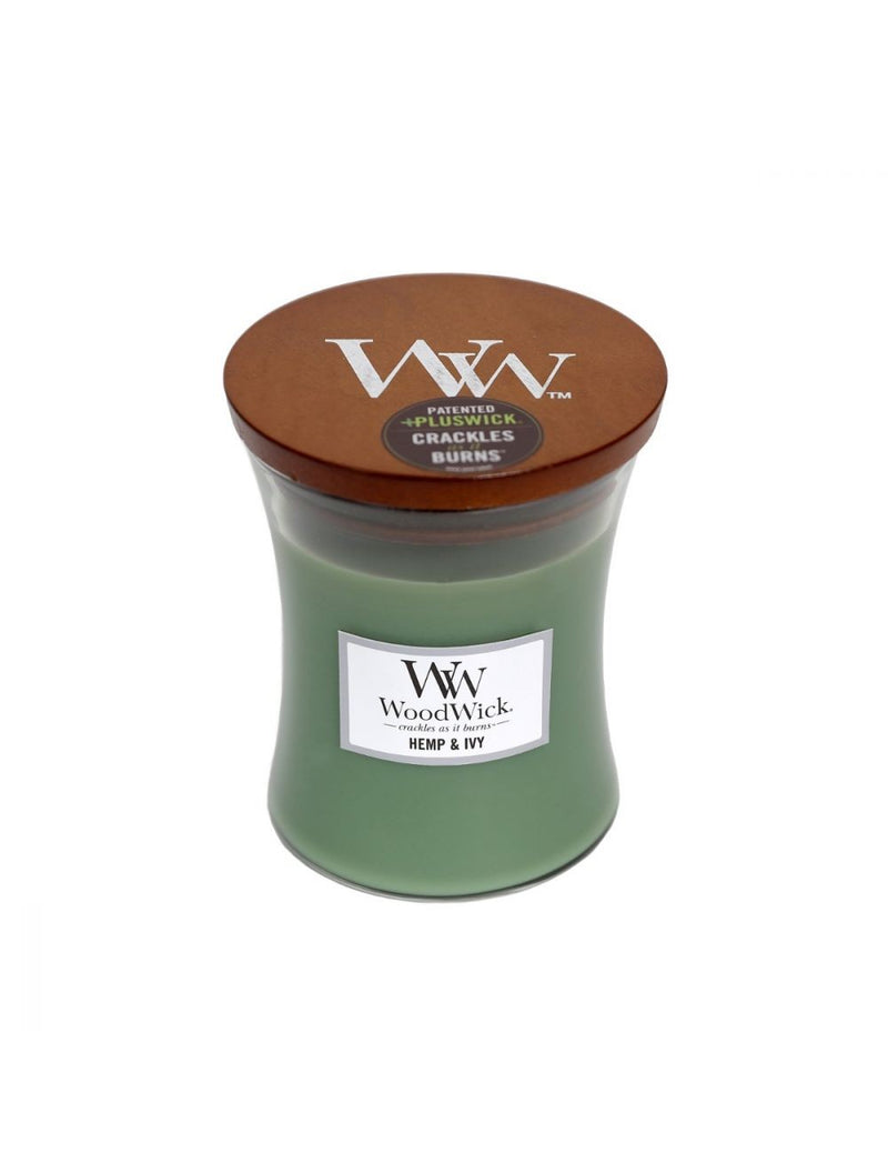 WOOD WICK MED CANDLE