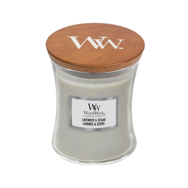 WOOD WICK MED CANDLE