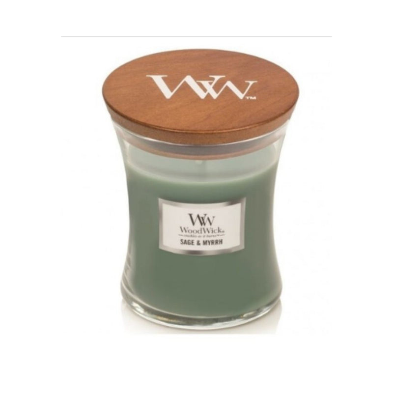 WOOD WICK MED CANDLE