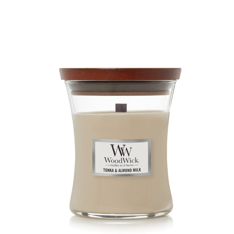 WOOD WICK MED CANDLE
