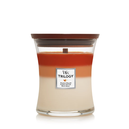 WOOD WICK TRILOGY MED [F:Pumpkin Gourmand]