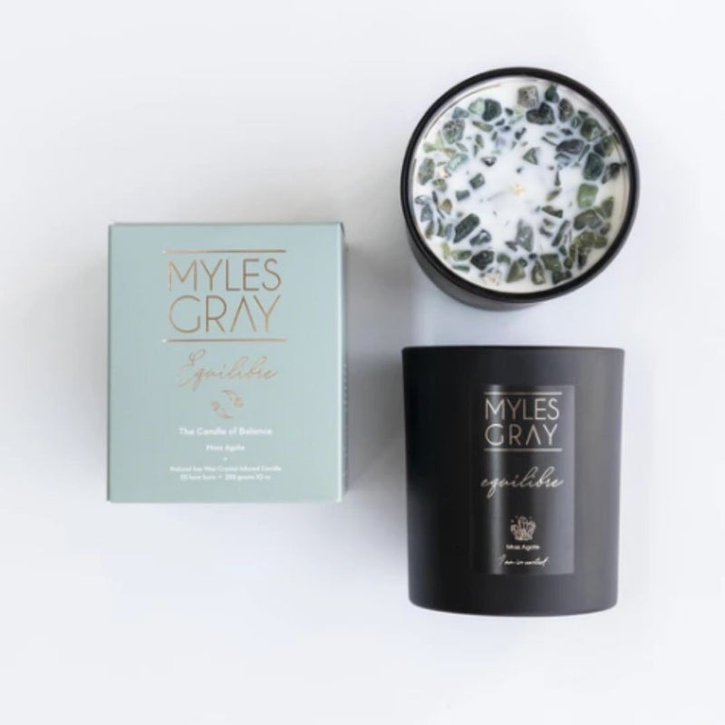 MYLES GRAY CANDLE EQUILIBRE