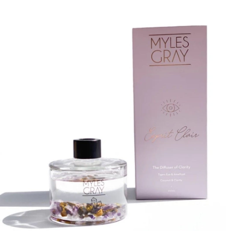 MYLES GRAY DIFFUSER ESPRIT CLAIR