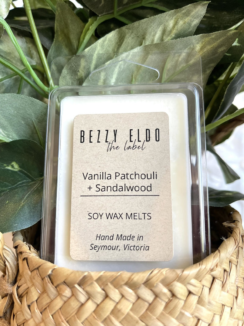 BEZZY ELDO WAX MELT [F:Van Patch + Sandalwood]