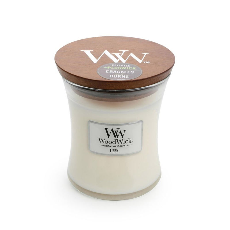 WOOD WICK MED CANDLE