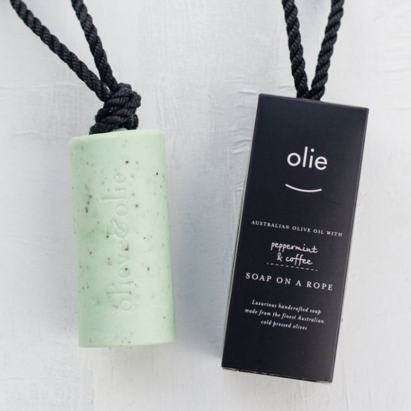 OLIEVE & OLIE SOAP ON A ROPE