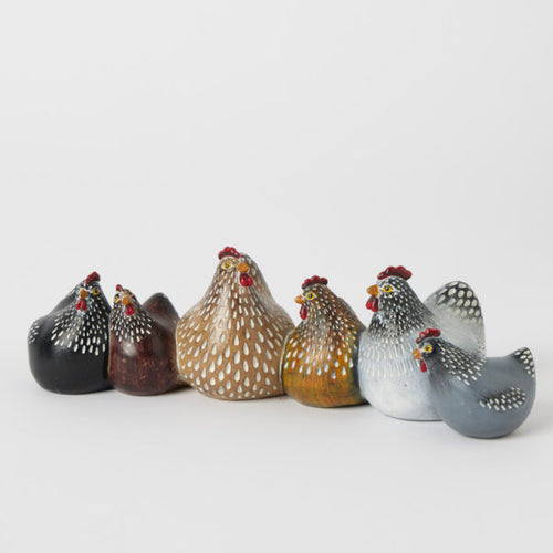 CHICKEN SCULPTURE BROODY