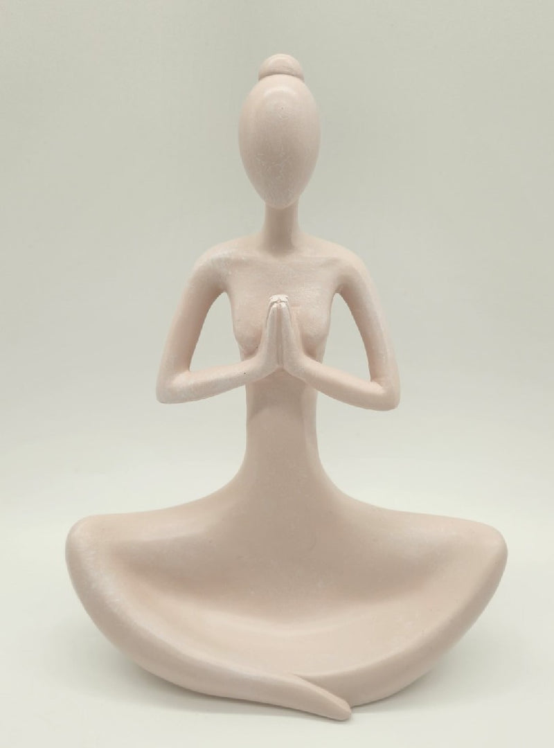 YOGA LADY PINK 17X24CM