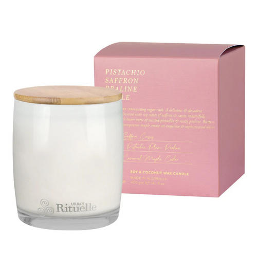 URBAN RITUELLE APOTHECA CANDLE 400GM [F:Pistachio]