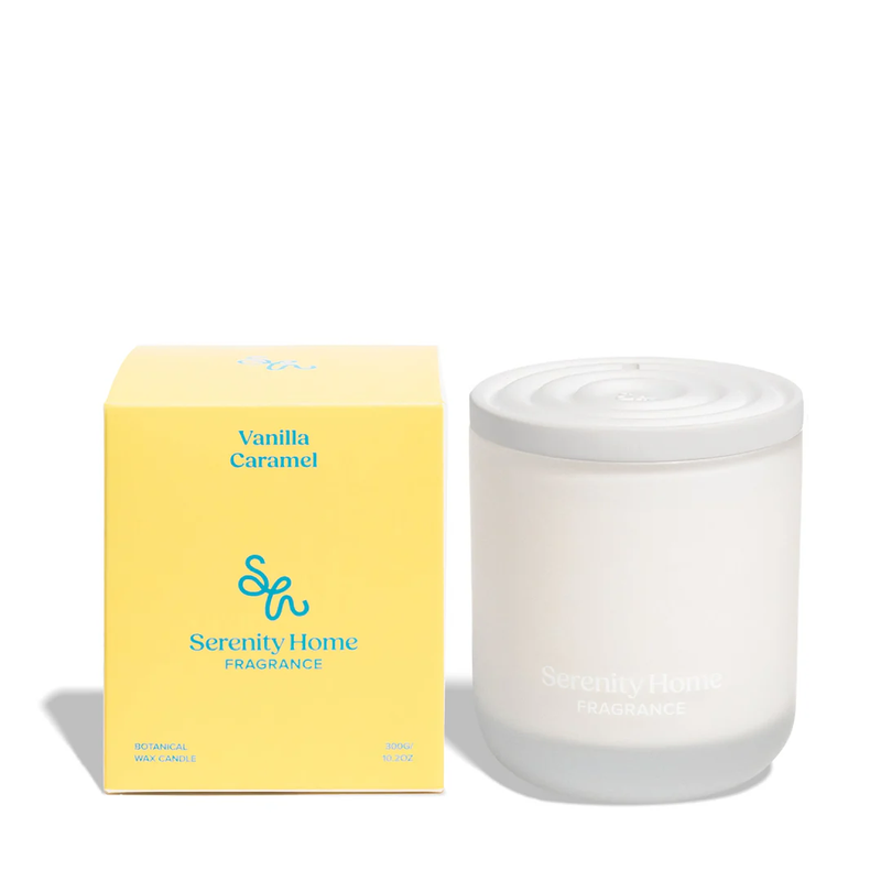 SERENITY HOME CANDLE 300G [F:Vanilla Caramel]