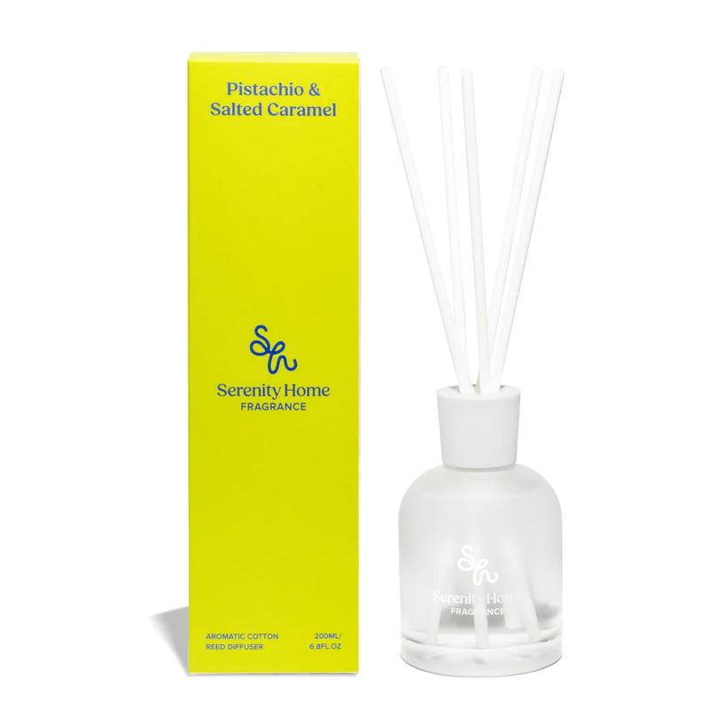 SERENITY HOME DIFFUSER 200ML [F:Pistachio & Salted Carame]