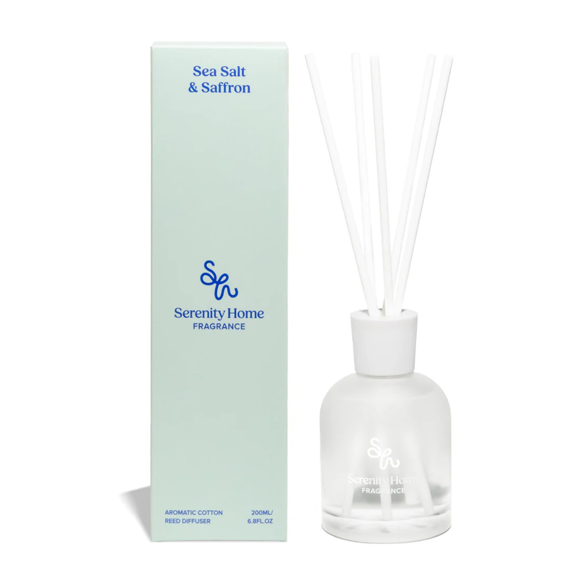 SERENITY HOME DIFFUSER 200ML [F:Sea Salt & Saffron]