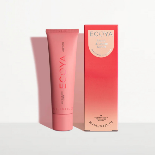 ECOYA HAND CREAM 100ML [F:Guava & Lychee Sorbet]