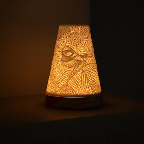 KOH MINIKIN TEALIGHT HOLDER [D:Blue Wren]