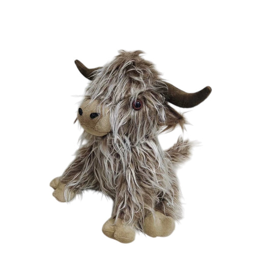 DOORSTOP SHAGGY BULL