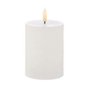 HUGHE LED CANDLE 10CM WHITE