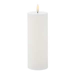 HUGHE LED CANDLE 20CM WHITE