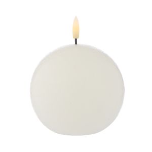 HUGHE LED BALL CANDLE WHITE