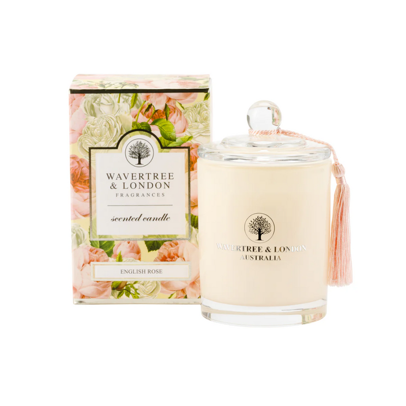 WT JAR CANDLE [F:English Rose]