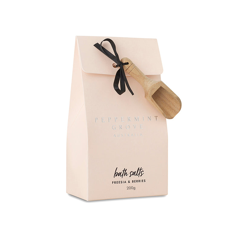 PEPPERMINT GROVE BATH SALTS 200G [F:Freesia & Berries]