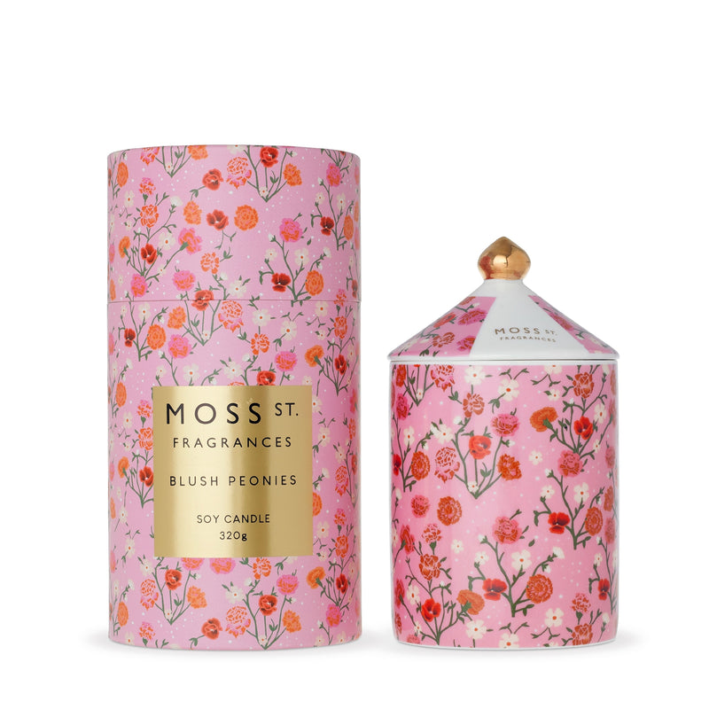 MOSS ST CERAMIC CANDLE 320G