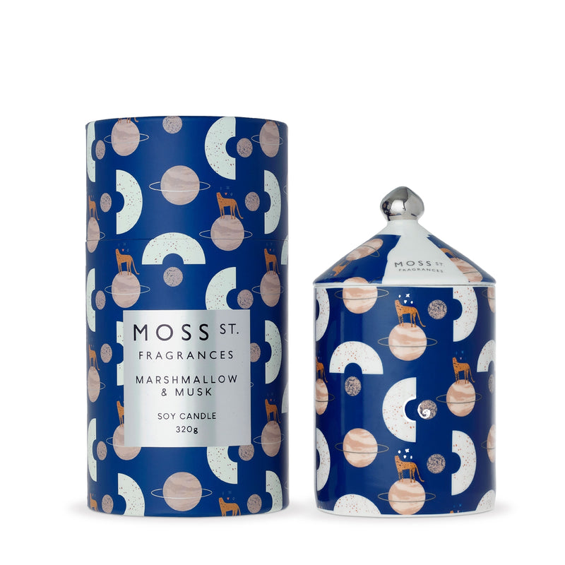 MOSS ST CERAMIC CANDLE 320G