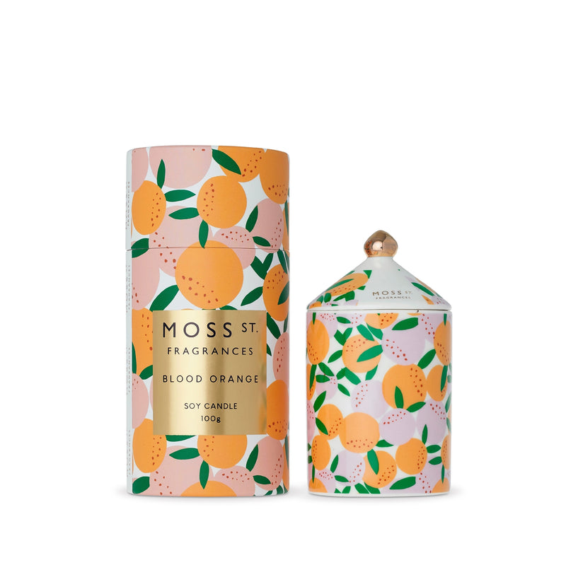 MOSS ST CERAMIC CANDLE 100G