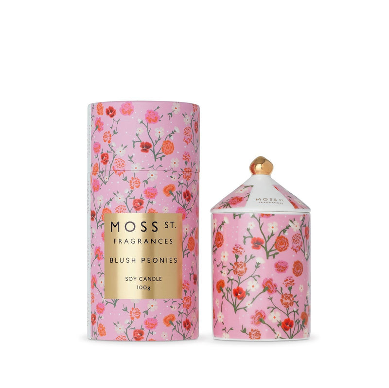 MOSS ST CERAMIC CANDLE 100G