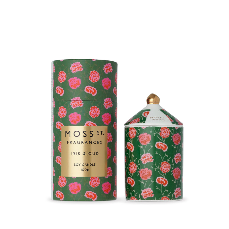 MOSS ST CERAMIC CANDLE 100G