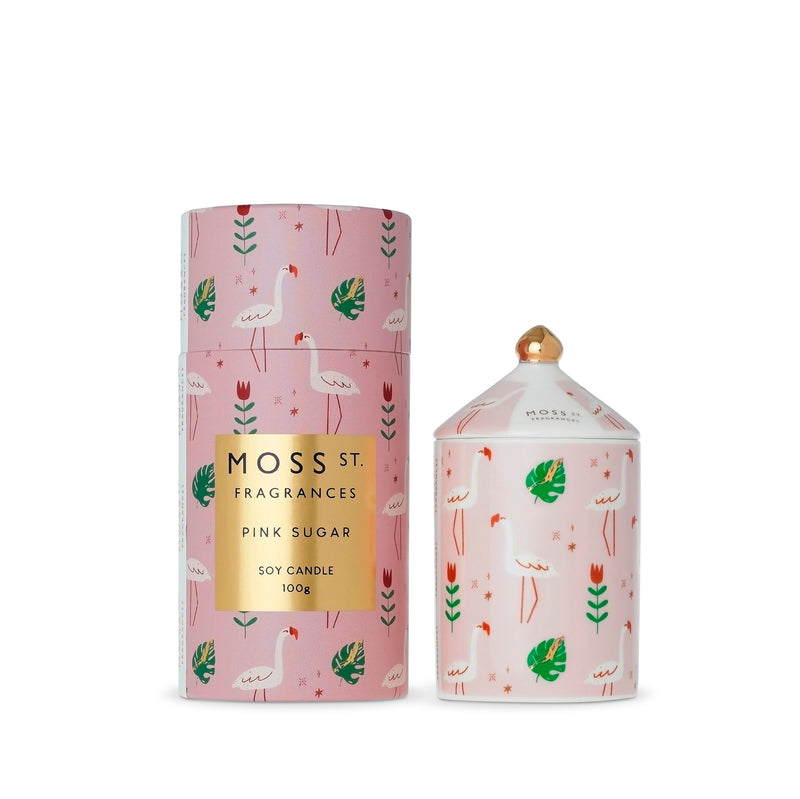 MOSS ST CERAMIC CANDLE 100G
