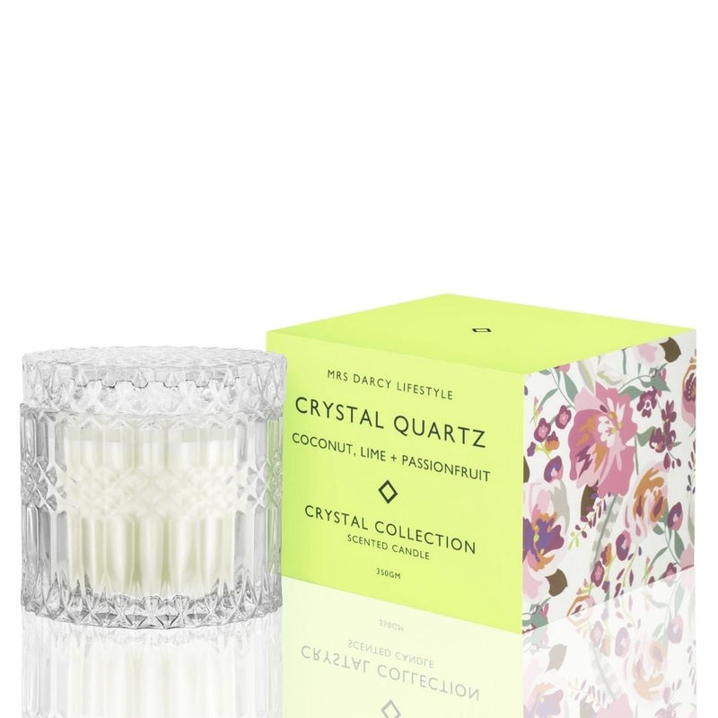 MRS DARCY CANDLE CRYSTAL QUARTZ