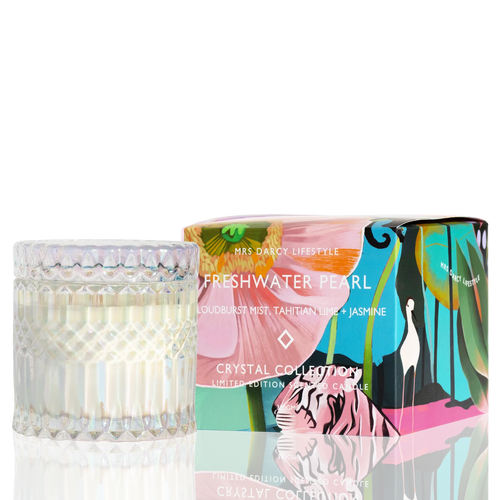 MRS DARCY CANDLE FRESHWATER PEARL [F:Tahitian Lime, Jasmine]
